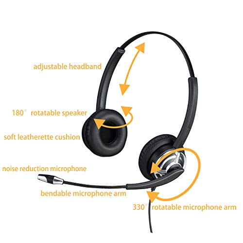 Auriculares para teléfono móvil para videoconferencias Zoom Meeting, Auriculares para Trabajar Desde casa para reuniones de Skype, Auriculares para Clases virtuales para Profesores y Estudiantes