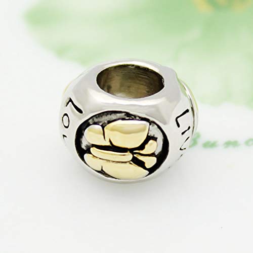 Auténtico Pandora 925 Colgante De Plata Esterlina Diy Smile Heart Live Love Laugh European Charm Bead Fit Pulsera