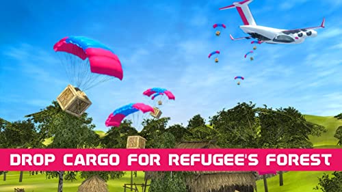 Avión de carga Flight Simulator Transport 3D: Avión de carga Piloto de avión Extreme Flying Adventure Juegos de simulación gratis para niños 2018