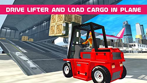 Avión de carga Flight Simulator Transport 3D: Avión de carga Piloto de avión Extreme Flying Adventure Juegos de simulación gratis para niños 2018