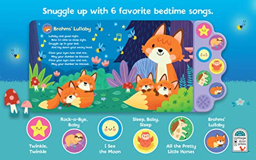 Baby's First Bedtime Songs (Interactive Children's Song Book with 6 Sing-Along Tunes)