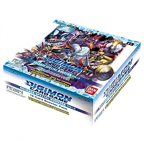 Bandai - Juego de Cartas Digimon: Versión Especial Booster 1.0 - Juego de Cartas de Trading