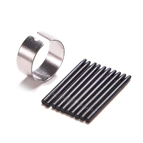 BAQI 10 Piezas de Repuesto ACK-20001 Puntas de lápiz óptico para Wacom Intuos 3/4/5 / Pro Bamboo CTE MTE CTL CTH