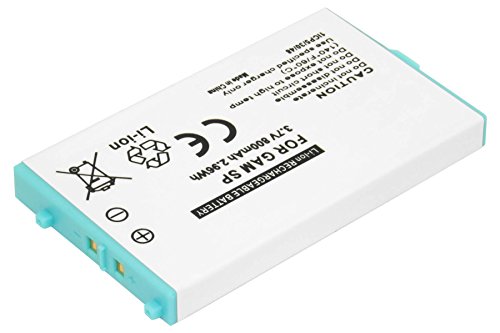 Batería para Nintendo Gameboy Advance SP (GBA SP) / reemplaza batería Original Nintendo AGS-001, AGS-003