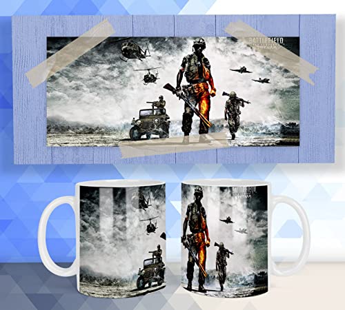 Battlefield Taza Bad Ceramica Company 2 Vietnam