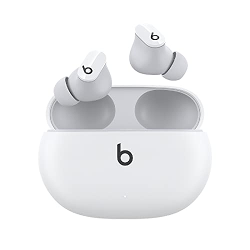Beats Studio Buds – Auriculares intraurales Totalmente inalámbricos con cancelación del Ruido – Auriculares Bluetooth Resistentes al Sudor, compatibles con Apple y Android – Blanco