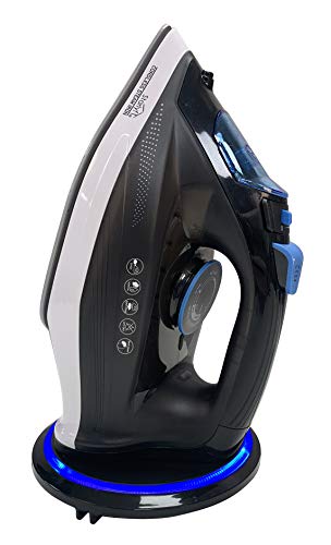 BEST DIRECT Starlyf Cordless Steam Iron - Plancha inalámbrica de cerámica, todos los tipos de tejidos, 2200 W