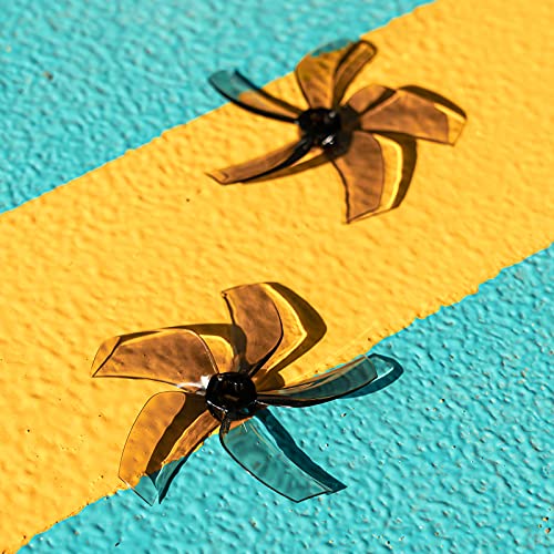 BETAFPV Gemfan 12pcs D76 5-Blade Props with 5mm/1.5mm Shaft Whoop Drone Propellers for 140X 150X 160X Brushless Motors Pavo30 4S 3inch Digital Whoop Drone Quad