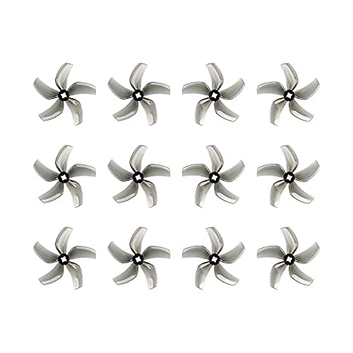 BETAFPV Gemfan 12pcs D76 5-Blade Props with 5mm/1.5mm Shaft Whoop Drone Propellers for 140X 150X 160X Brushless Motors Pavo30 4S 3inch Digital Whoop Drone Quad