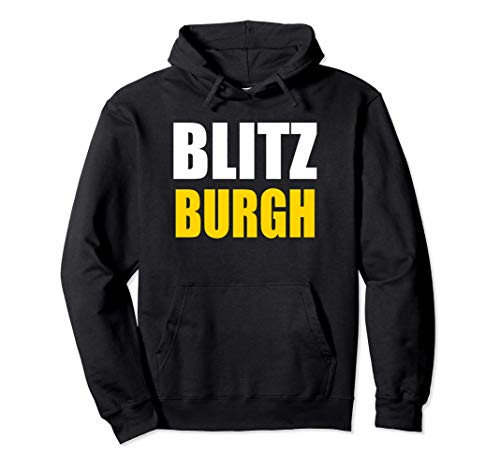 Blitz Burgh Pittsburgh Football Fan LOGO Sudadera con Capucha