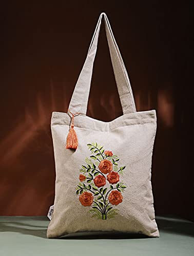 Bolsa tote de algodón natural, para ir de compras, 10 unidades Marfil blanco crema