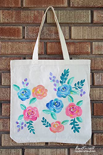 Bolsa tote de algodón natural, para ir de compras, 10 unidades Marfil blanco crema