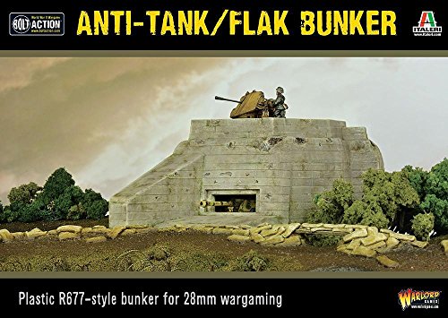 Bolt Action Juegos de señores de la guerra, miniaturas - Flak Bunker