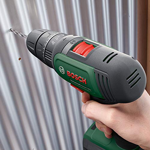 Bosch Martillo taladrador a batería UniversalImpact 18V, 1 batería, sistema de 18 V, en Maletín – Amazon Edición