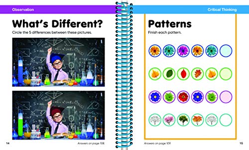 Brain Games Get Ready for Science: Picture Puzzles for Growing Minds (Workbook) (Brain Games Stem)