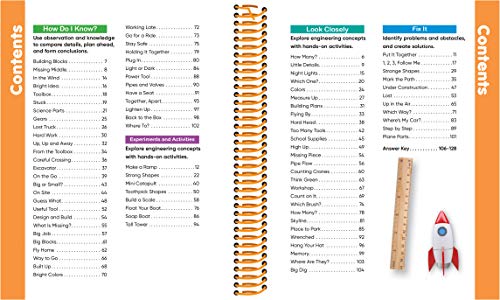 Brain Games Stem - Get Ready to Build: Picture Puzzles for Growing Minds (Workbook)