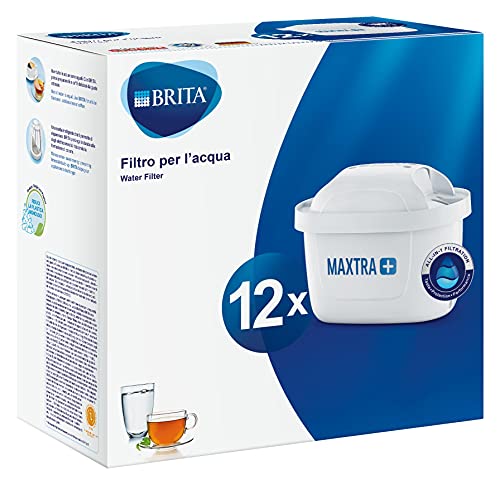 BRITA 1025126 Filtros para Jarra de Agua Maxtra+, Bianco, 12 Filtri