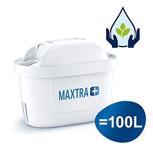 BRITA MAXTRA+ – Pack 12 filtros para el agua,Cartuchos filtrantes compatibles con jarras BRITA que reducen la cal y el cloro