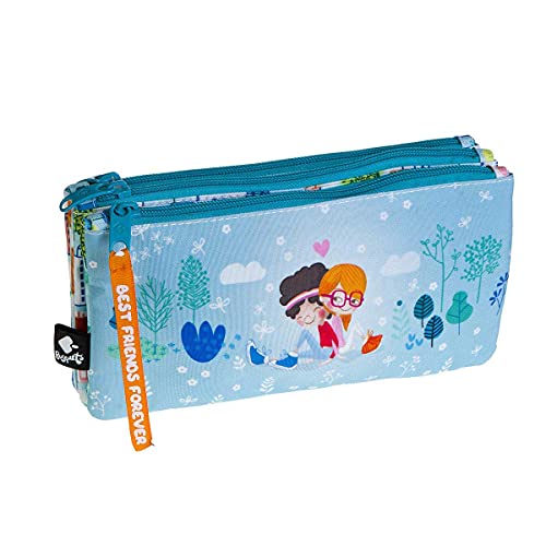 Busquets Estuche Escolar Triple BFF