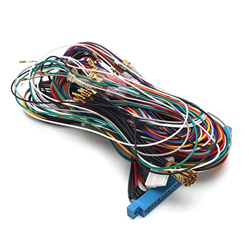 C-FUNN 28 Pines Jamma Arnés Alambre De Cableado Telar para La Consola De Videojuegos De PCB Tablero De Videojuegos
