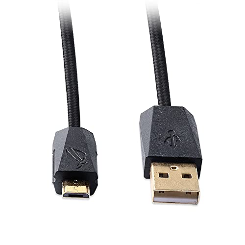 Cable de carga USB compatible para ASUS P501 ROG Gladius II G2 Spatha Ratón óptico inalámbrico para juegos