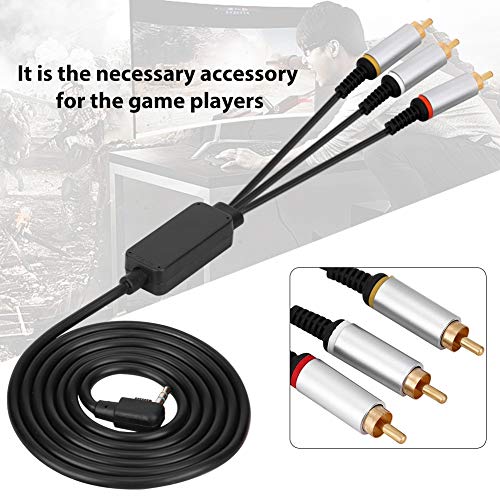 Cable de componentes de 1,5 m, cable AV de audio y vídeo para PSP 1000 2000 3000