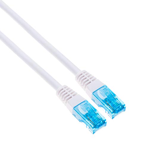 Cable Ethernet 15m Cat 6 Gigabit LAN Cable RJ45 Patch Cord 10 Gbps Compatible con Gaming Computers MSI GP63 Leopard, GL63, GF63, GV62, GS65 Stealth / GS63VR / GS73, GT75 | Networking Cat6 LAN UTP