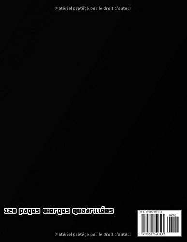 Cahier De Pixel Art: Carnet de dessin | Cahier de dessin pixel art pour (enfant et adulte) | Cahier quadrillé | Carnet de notes quadrillés | 120 pages | grand format.