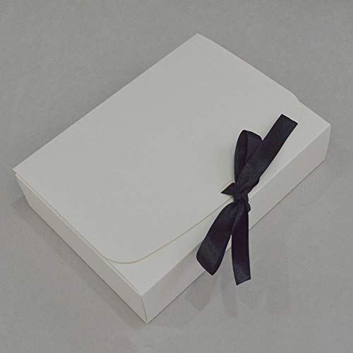 Caja de embalaje para cliente de 10 piezas Kraft grande caja de embalaje de regalo con cinta blanca cajas de embalaje de cartón cartón cartón cartón, costo de impresión 35 dólares, 18x12x2.5cm