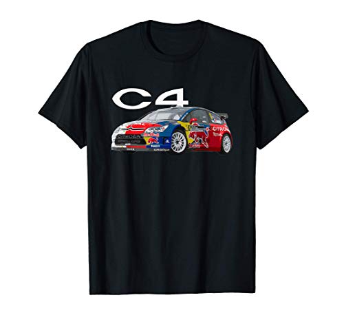 Campeón de coches de rally C4 Loeb Camiseta