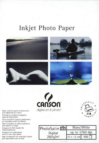 Canson Ink-jet Ultimate Satin 260g Pack 10x15 100H