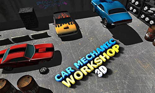 Car Mechanic Workshop 3D