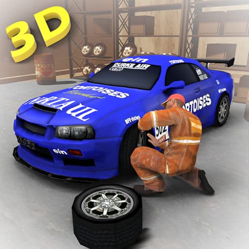 Car Mechanic Workshop 3D