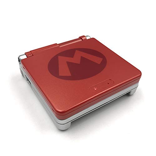 Carcasa carcasa carcasa carcasa + herramientas para GBA SP Gameboy Advance SP pieza de reparación (Mario Limited Edition)