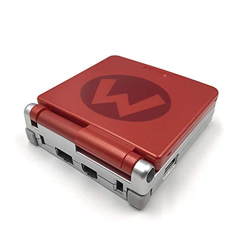 Carcasa carcasa carcasa carcasa + herramientas para GBA SP Gameboy Advance SP pieza de reparación (Mario Limited Edition)