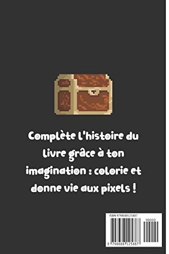 Carnet pixel art: Carnet de pixel art avec des modèles à colorier et des pages quadrillées pour créer, dessiner et s'amuser | Cahier de dessin pixel ... enfants de 6 ans et plus | 15,24 x 22,86 cm