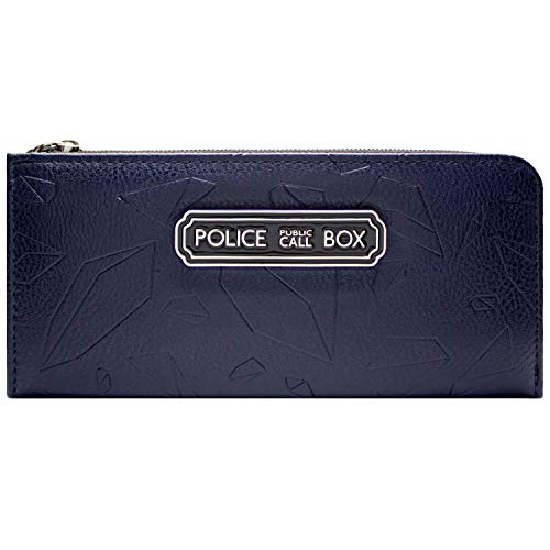Cartera de Doctor Who policía Cabina telefónica Azul