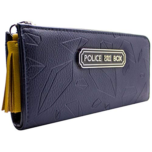 Cartera de Doctor Who policía Cabina telefónica Azul