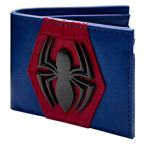 Cartera de Homecoming Spider-Man Traje Símbolo Azul