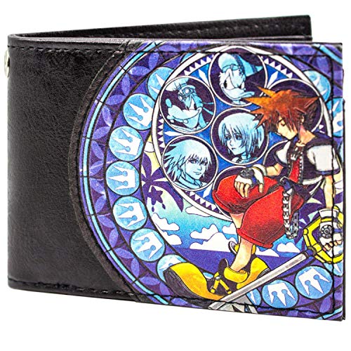 Cartera de Kingdom Hearts 2 Sora, Donald Goofy Azul