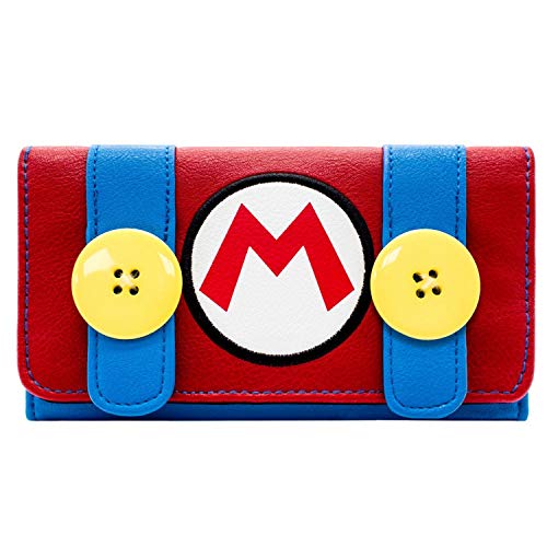 Cartera de Super Mario Bros. Traje de Fontanero Rojo