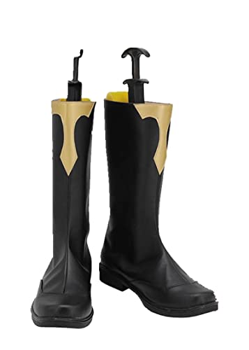 Castlevania Season 3 Netflix 2020 Anime Trevor Belmont Black Shoes Cosplay Long Boots Leather Custom Made For Halloween 41 TrevorBelmont