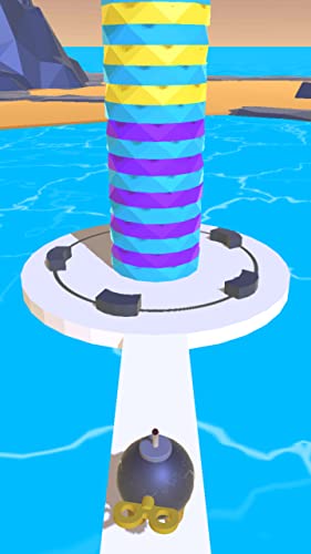 Challenge and break the blob long tower with the bomb cube and don't hit the fat moving body so race and be the runner and surfer 2 fit your high score among gamers