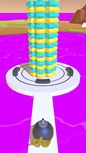 Challenge and break the blob long tower with the bomb cube and don't hit the fat moving body so race and be the runner and surfer 2 fit your high score among gamers