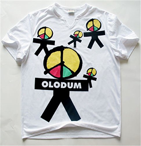 Chicos Hombres Camisetas MJ Memorial Shirts OLODUM Peace Anti War Beat It Piano Camisetas (Olodum1, niño:50-55kg)