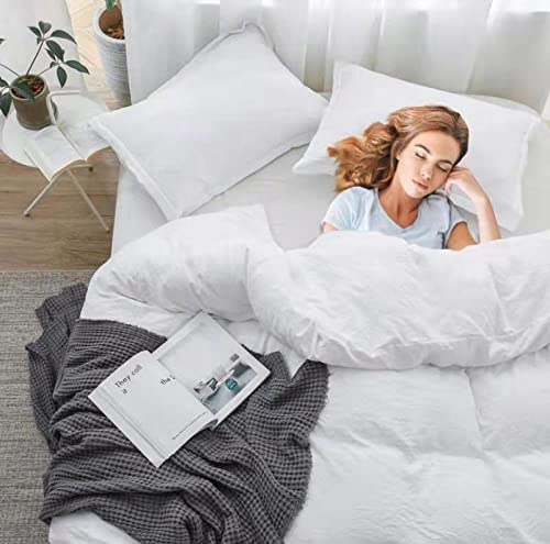 Christmas Bedding 5 Set Christmas Tree，Ultra Soft Microfiber with Zipper Quilt Duvet Cover,Christmas Duvet,2X Pillowcase（50x75cm,2X Throw Pillow（50x50cm,Double Size