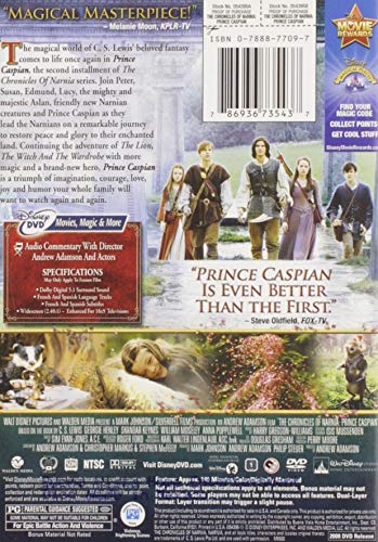 Chronicles of Narnia: Prince Caspian [Reino Unido] [DVD]