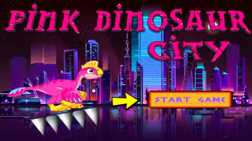 Ciudad de los dinosaurios rosa