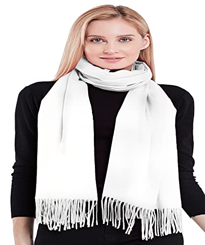 CJ Apparel Chal grueso de mezcla de algodón con diseño de color sólido y mezcla de segundos bufanda para envolver la cabeza, cubierta para la cara, Pashmina