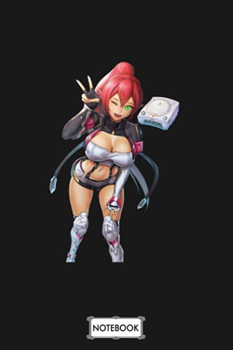 Clarise Phantasy Star Online Notebook: Lined College Ruled Paper,6x9 120 Pages,journal,matte Finish Cover,diary,planner